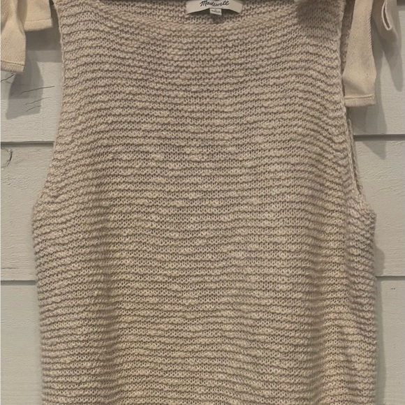 Madewell Highgate Tie Strap Sweater Tank Top Size Large . Great condition! - Picture 7 of 13